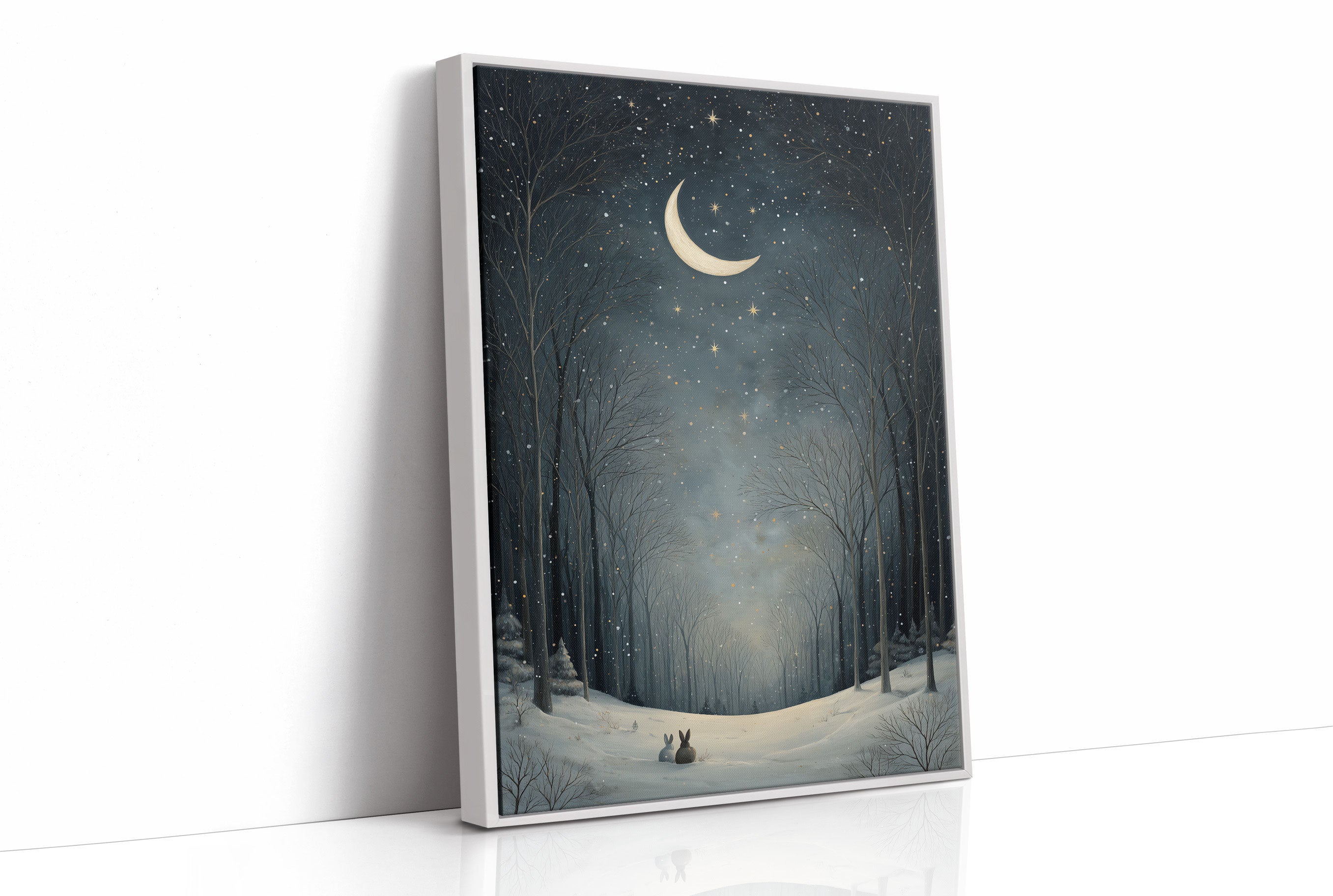Moonlit Forest Shares Winter Tales