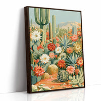 Desert Vista: Blooming Oasis