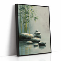 Bamboo Bends Near Silent Waters