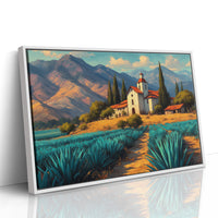 Agave Fields Lead To Sacred Light