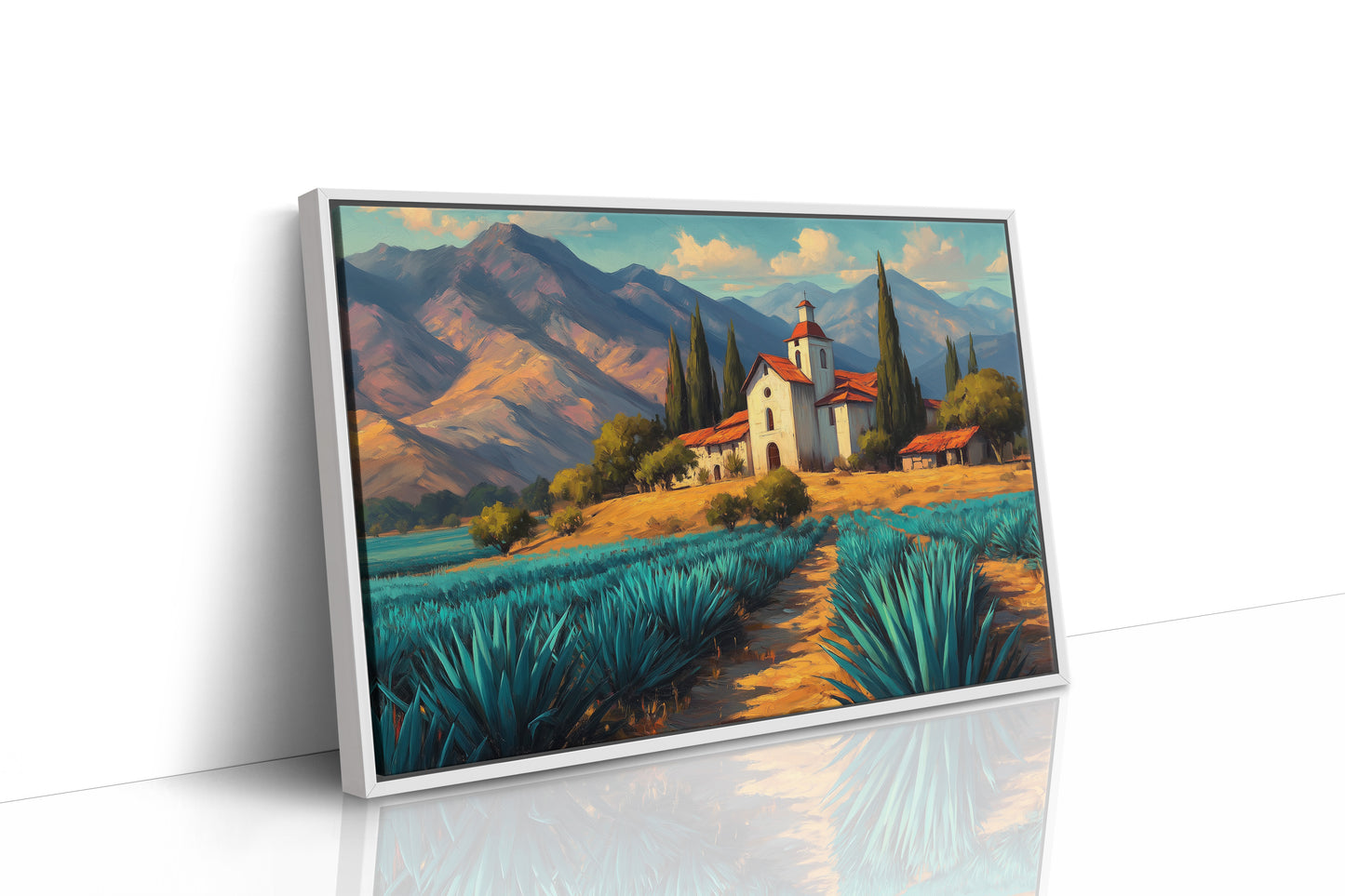 Agave Fields Lead To Sacred Light