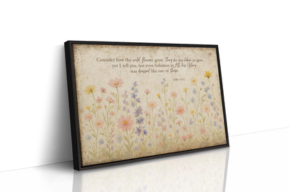 Consider the Wildflowers Luke 12:27