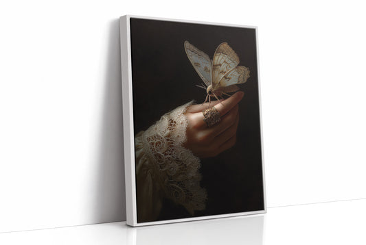 Midnight Visitor On Gilded Fingers