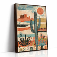 Mid-Century Desert: Saguaro Sun