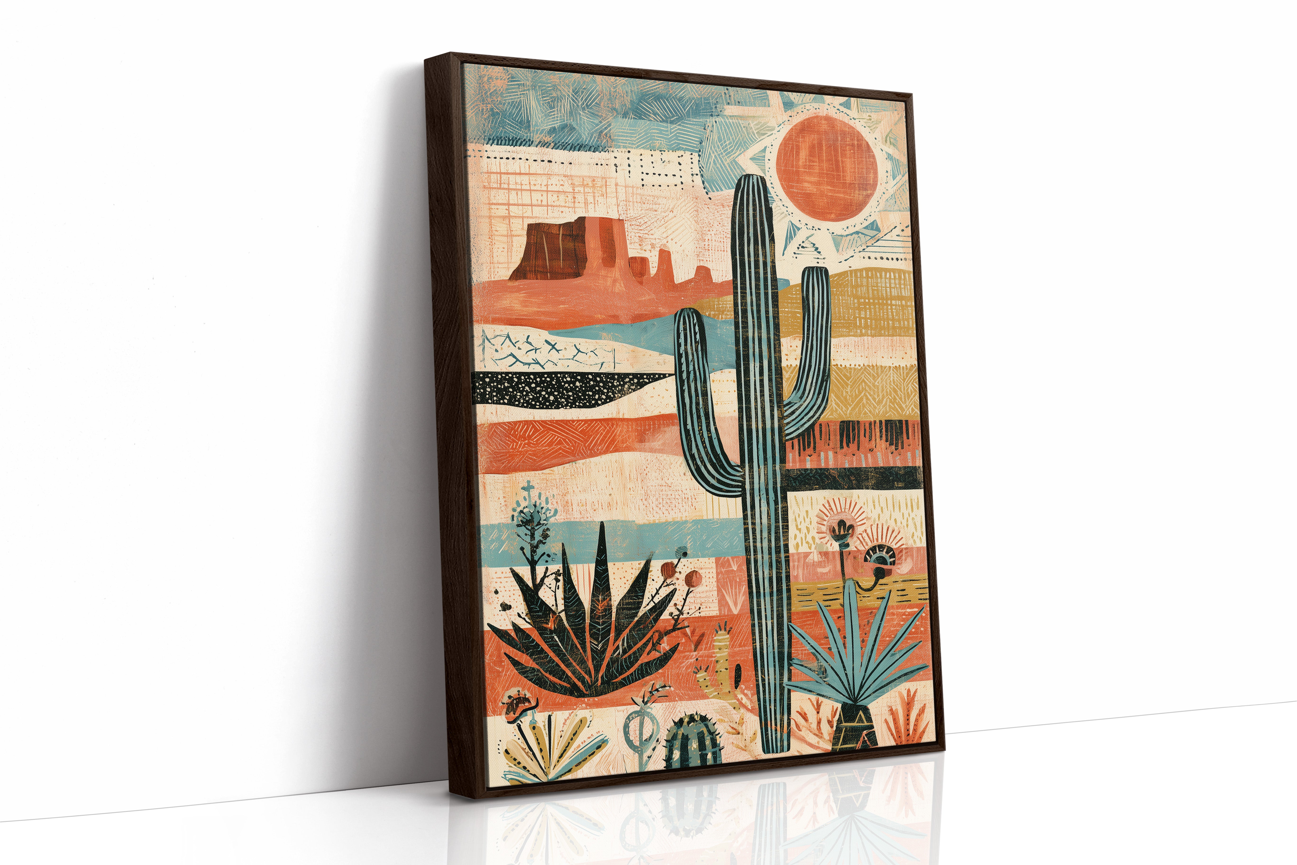 Mid-Century Desert: Saguaro Sun