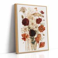 Autumn Pressed Flower Bouquet