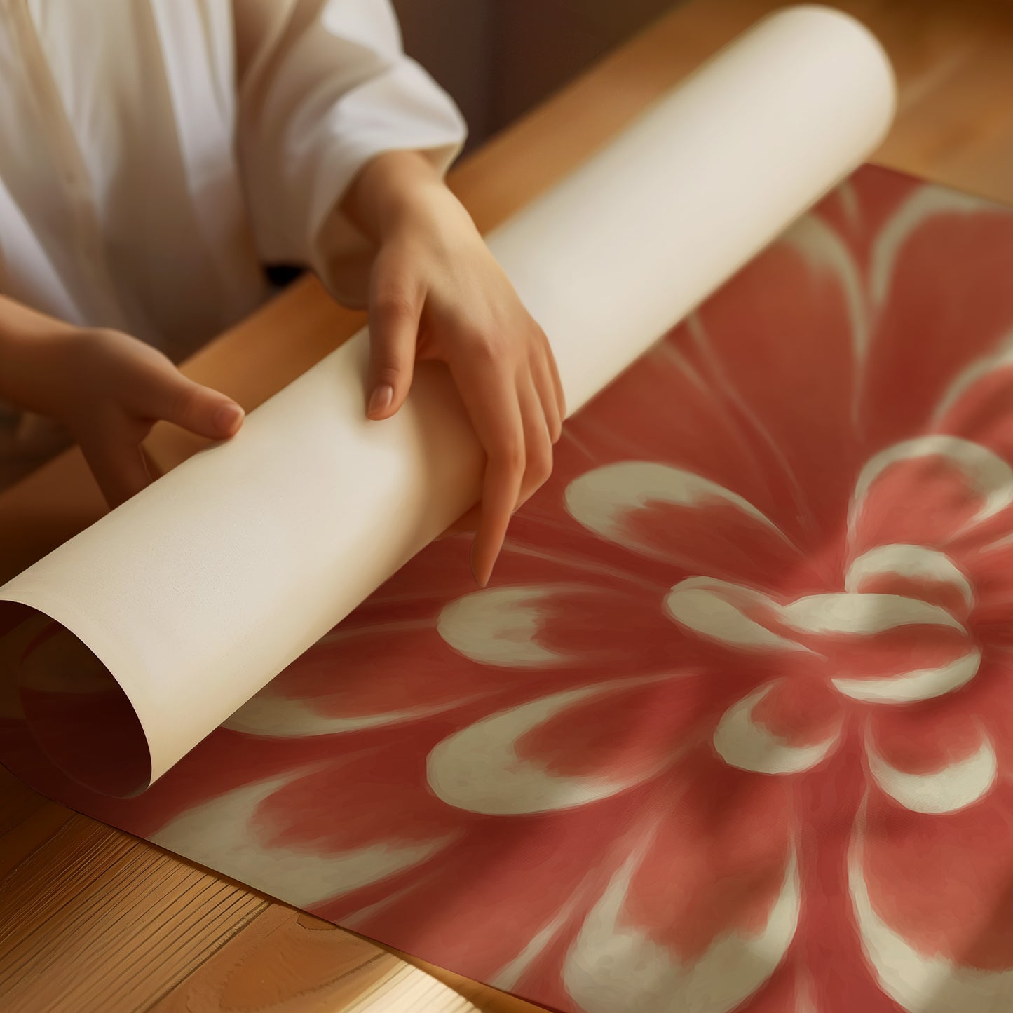 Coral Bloom's Hypnotic Spiral