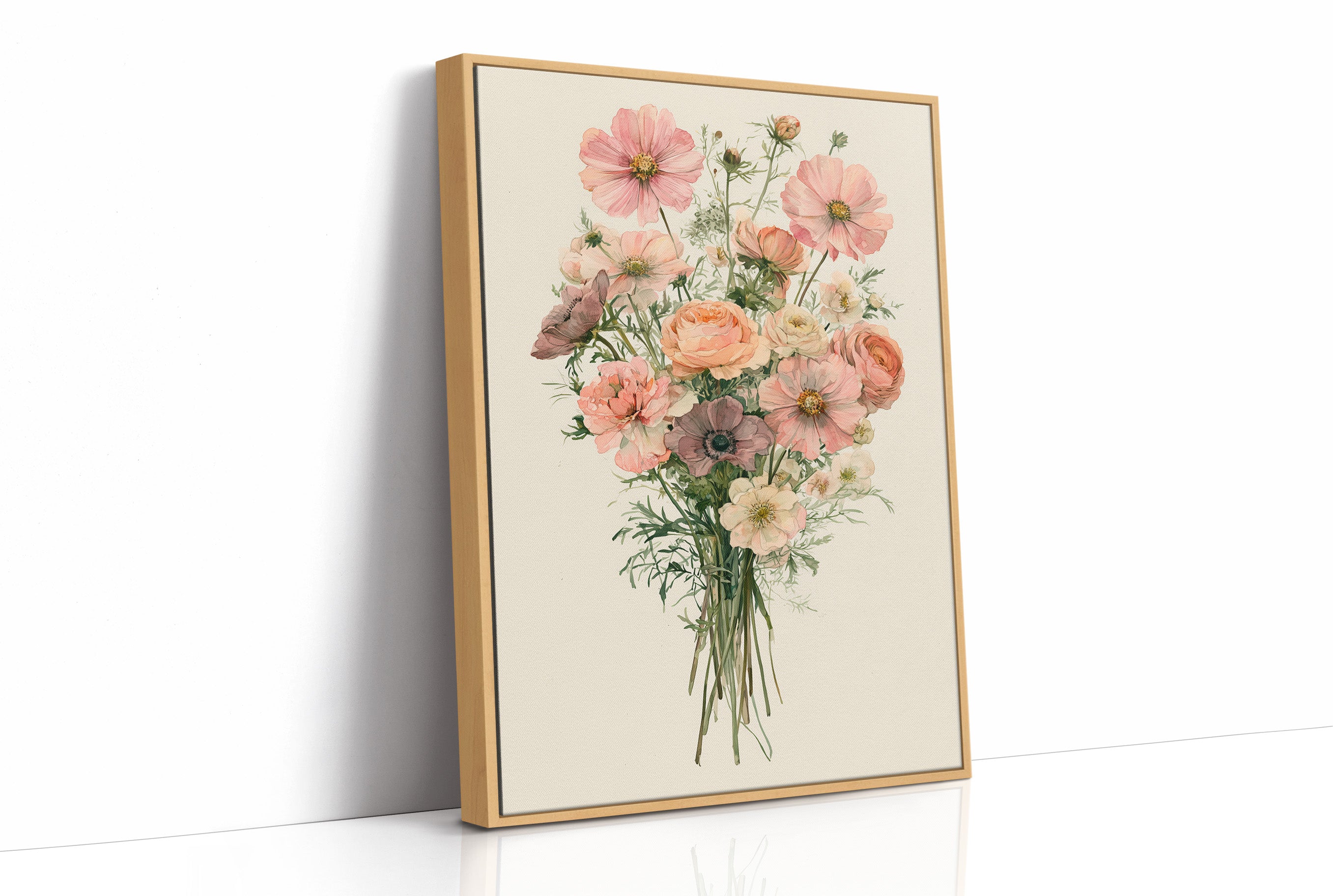 Blush Garden Rose Bouquet