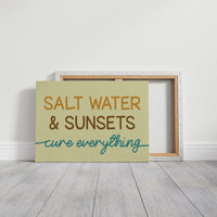 Salt Water Cures Everything (Sunset Hues)