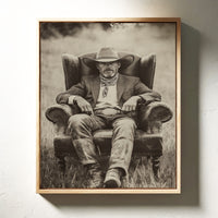 The Chair at Sundown
