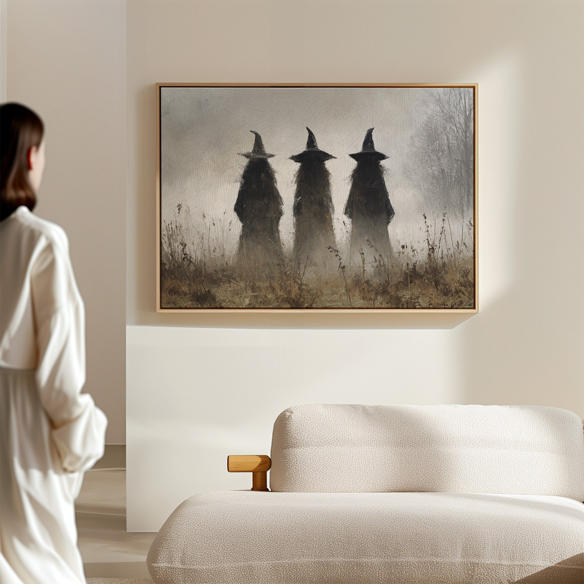 Three Figures in the Mist