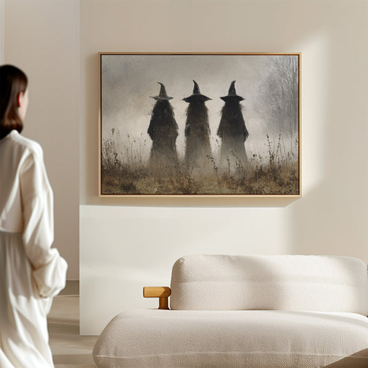 Three Figures in the Mist