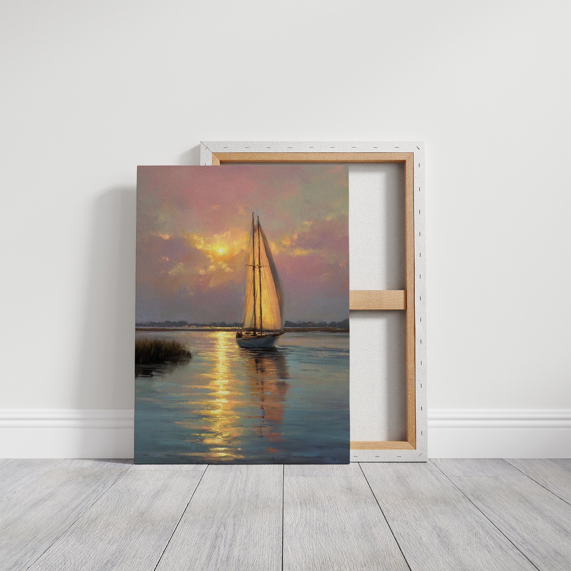 Sails Catch The Golden Hour