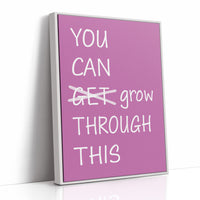 Grow, Not Just Get, Through (Orchid)
