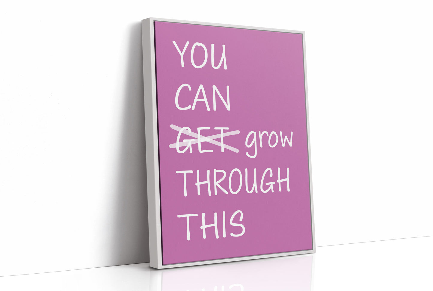Grow, Not Just Get, Through (Orchid)