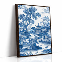 Where Cranes Gather By Blue Pagodas