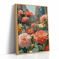 Dahlias Took Over the Street