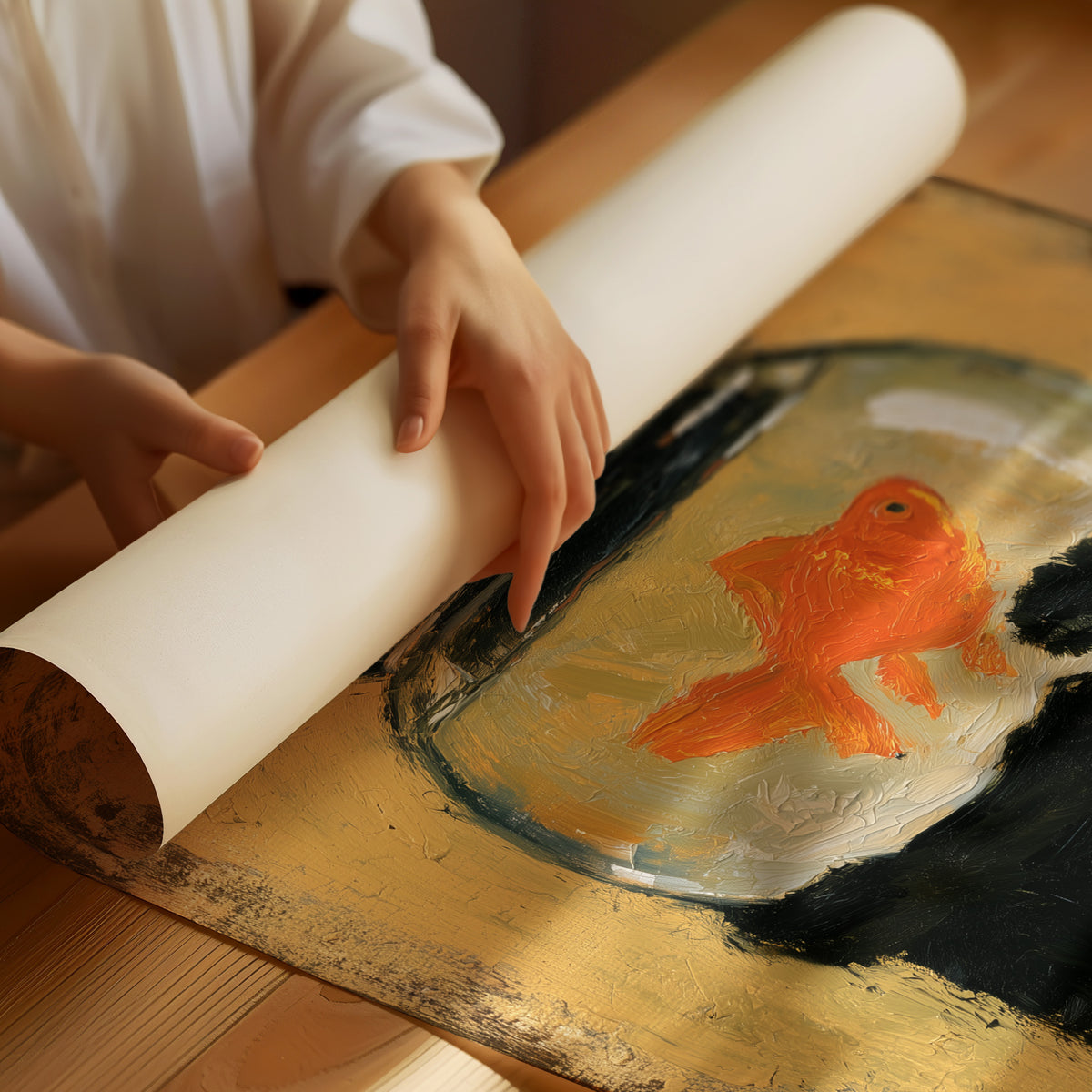 Emotional Support Goldfish