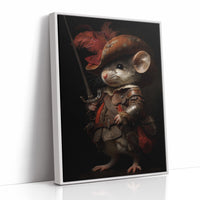 Noble Mouse In Royal Armor