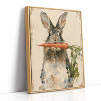 Rabbit With Carrot Impasto