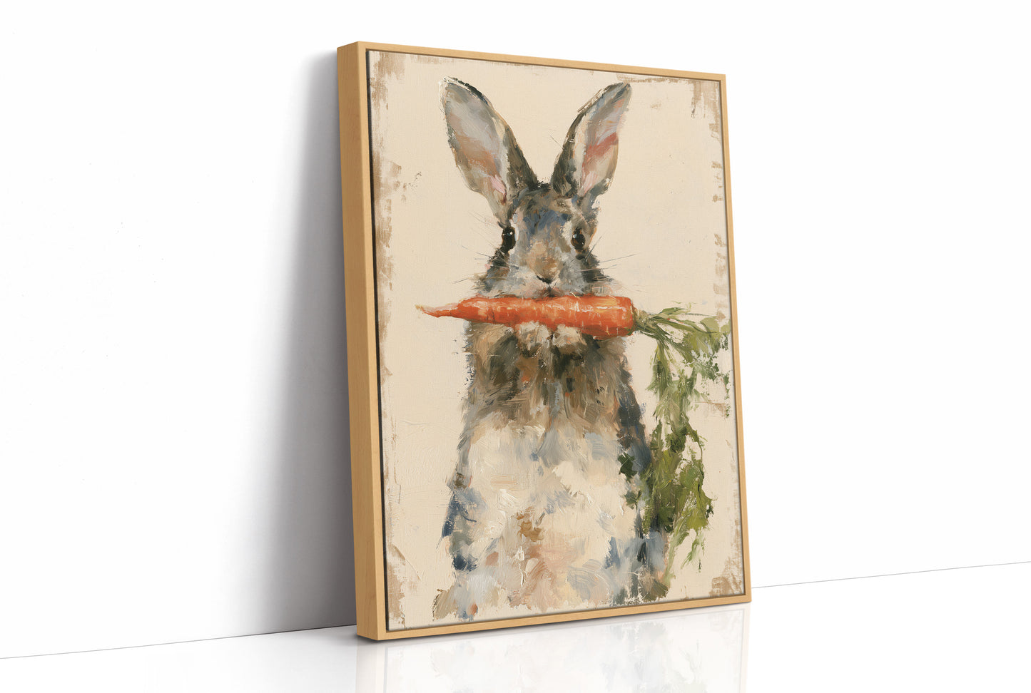 Rabbit With Carrot Impasto