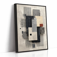 Concrete Poetry In Geometric Balance