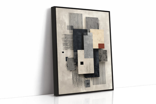 Concrete Poetry In Geometric Balance