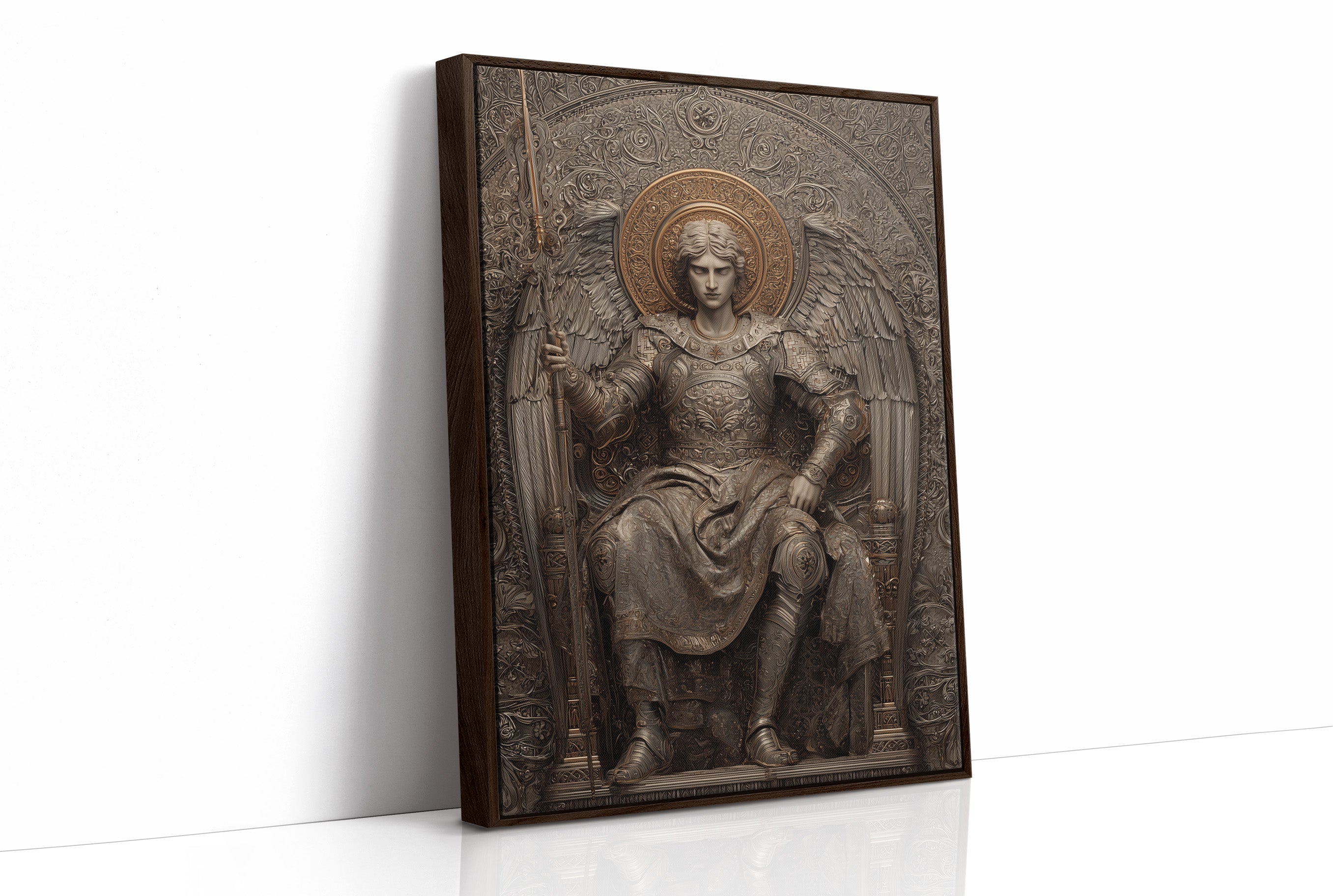 Celestial Guardian's Gilded Throne