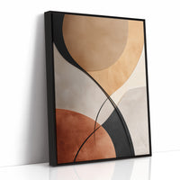 Curves Dance In Terracotta Light