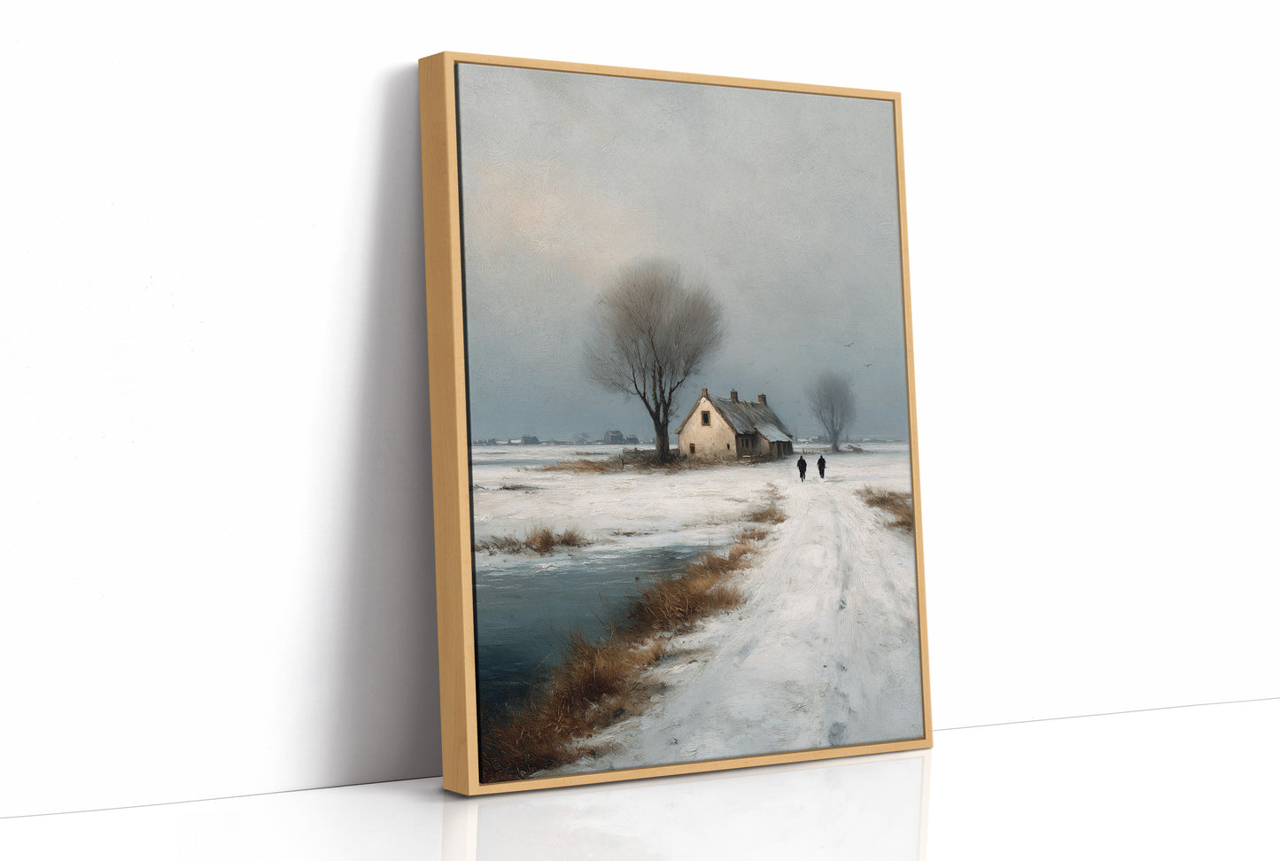 Along the Frozen Road
