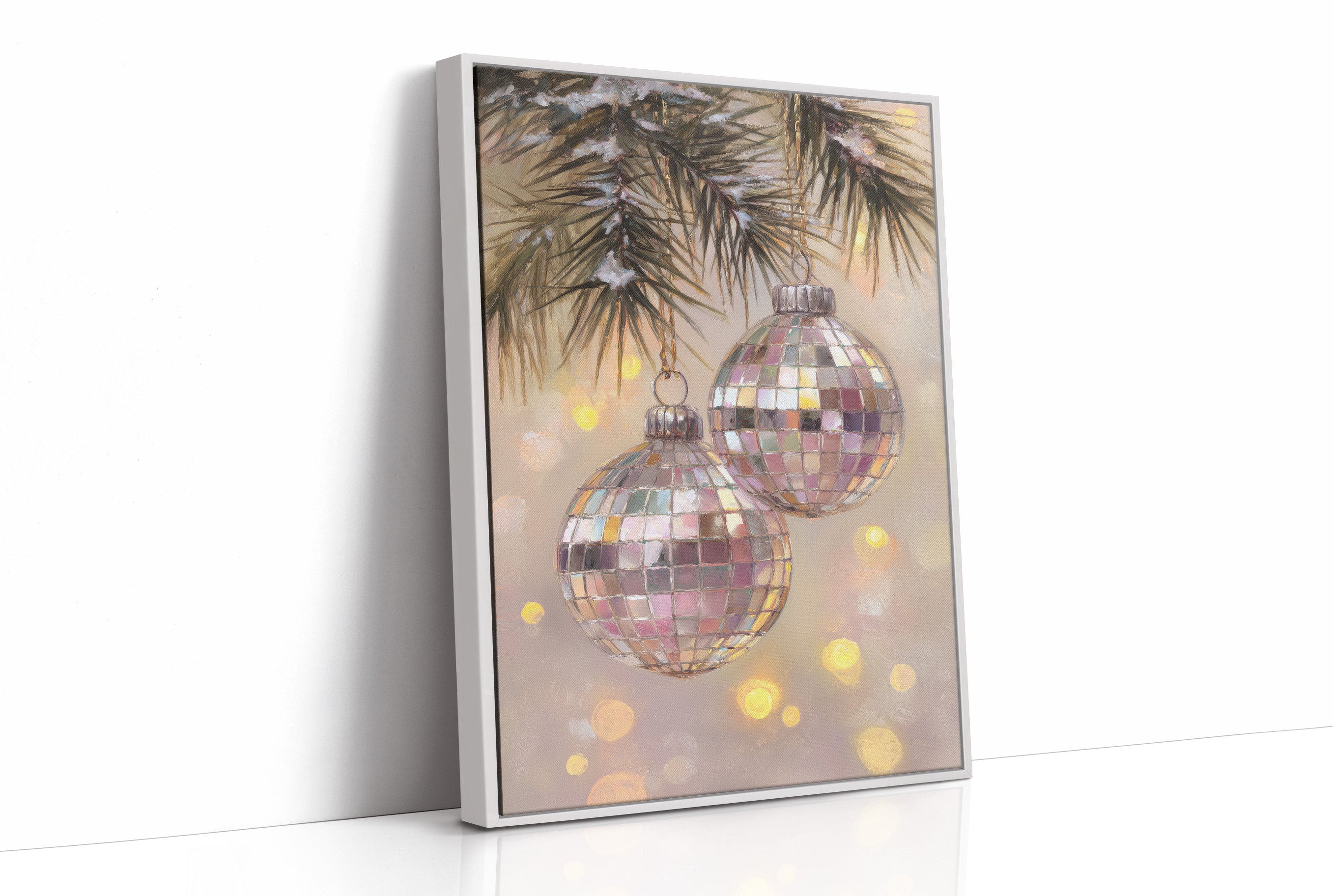 December Dances In Silver Spheres