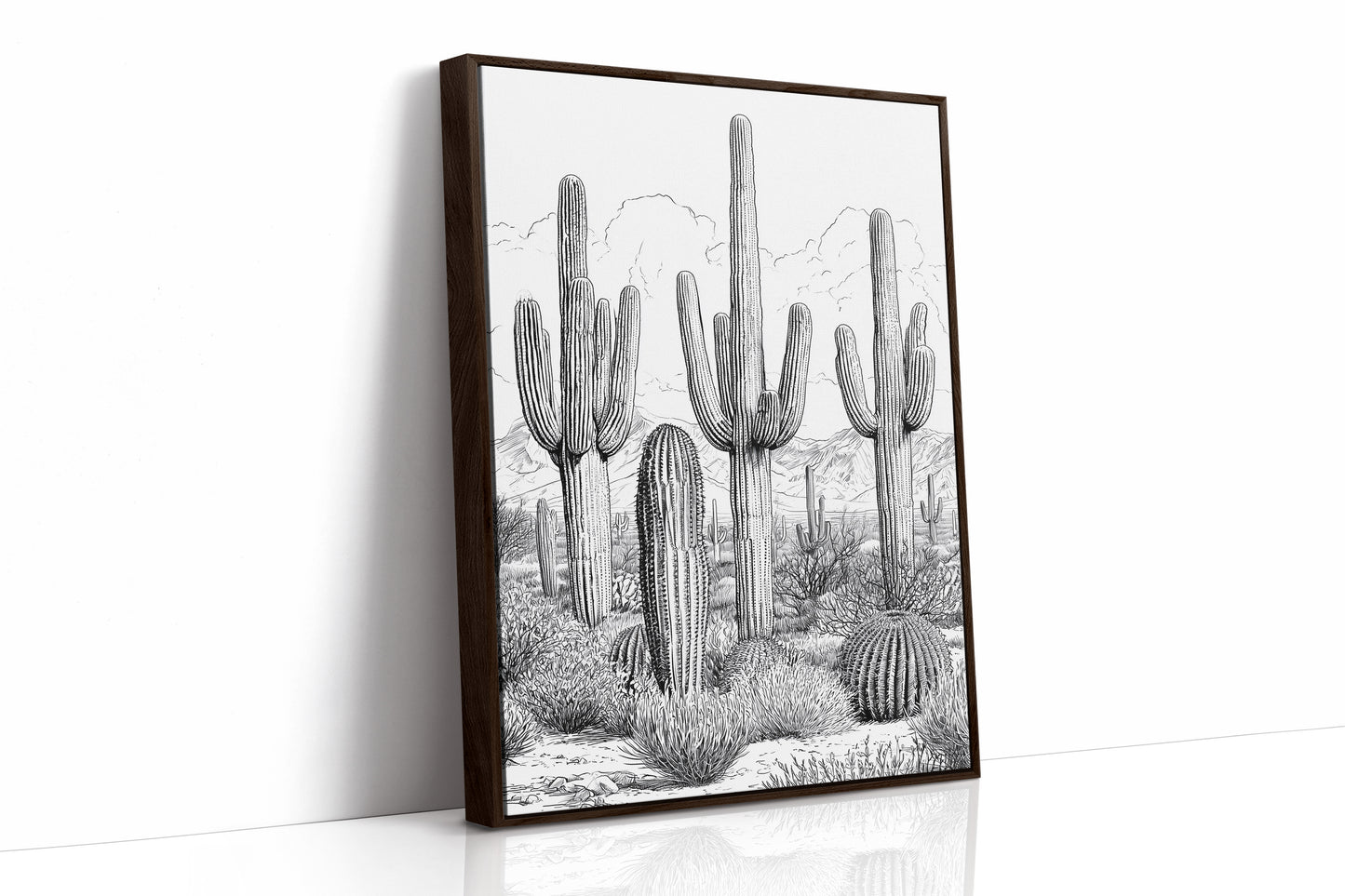 Saguaro Sketch Standoff