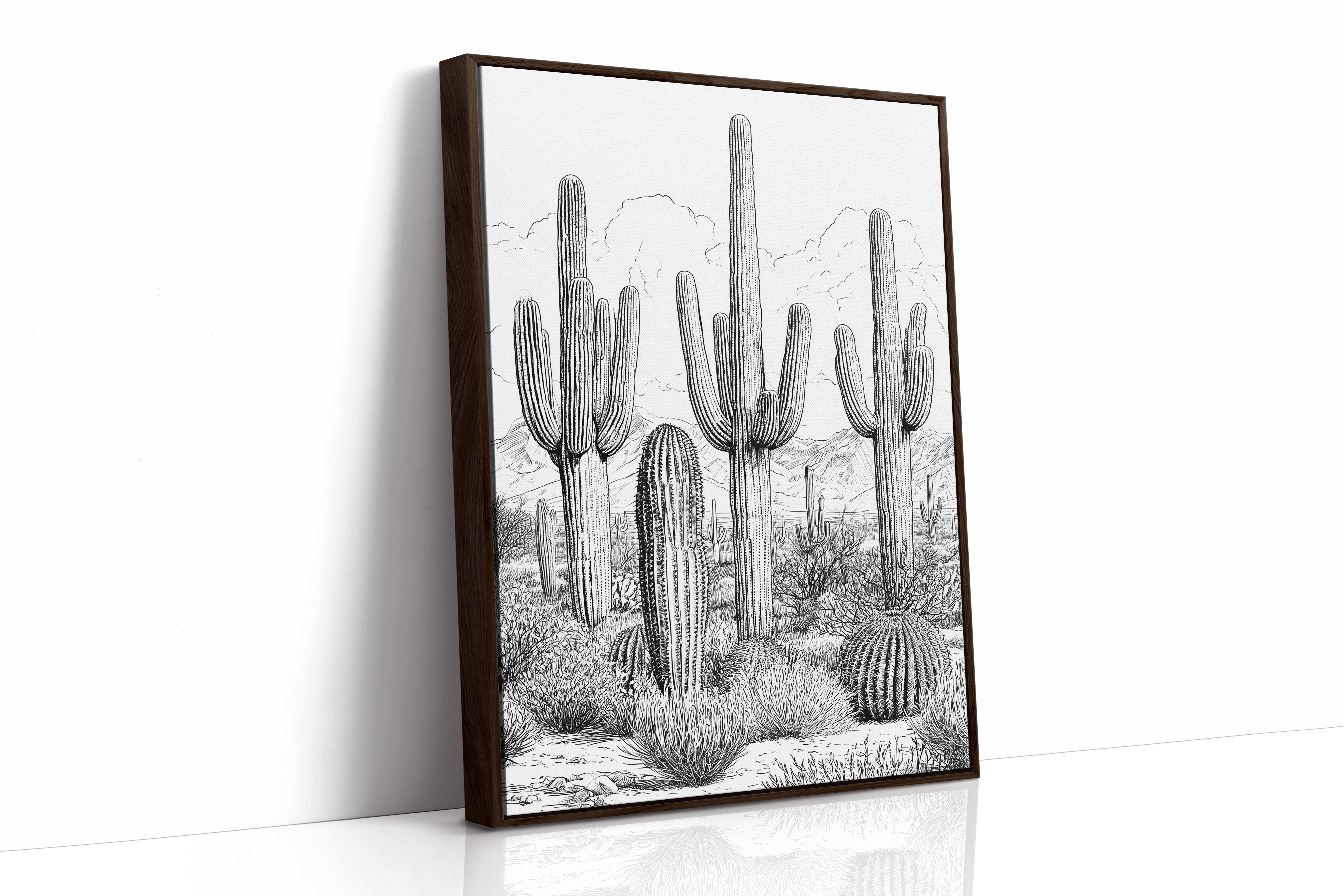 Saguaro Sketch Standoff