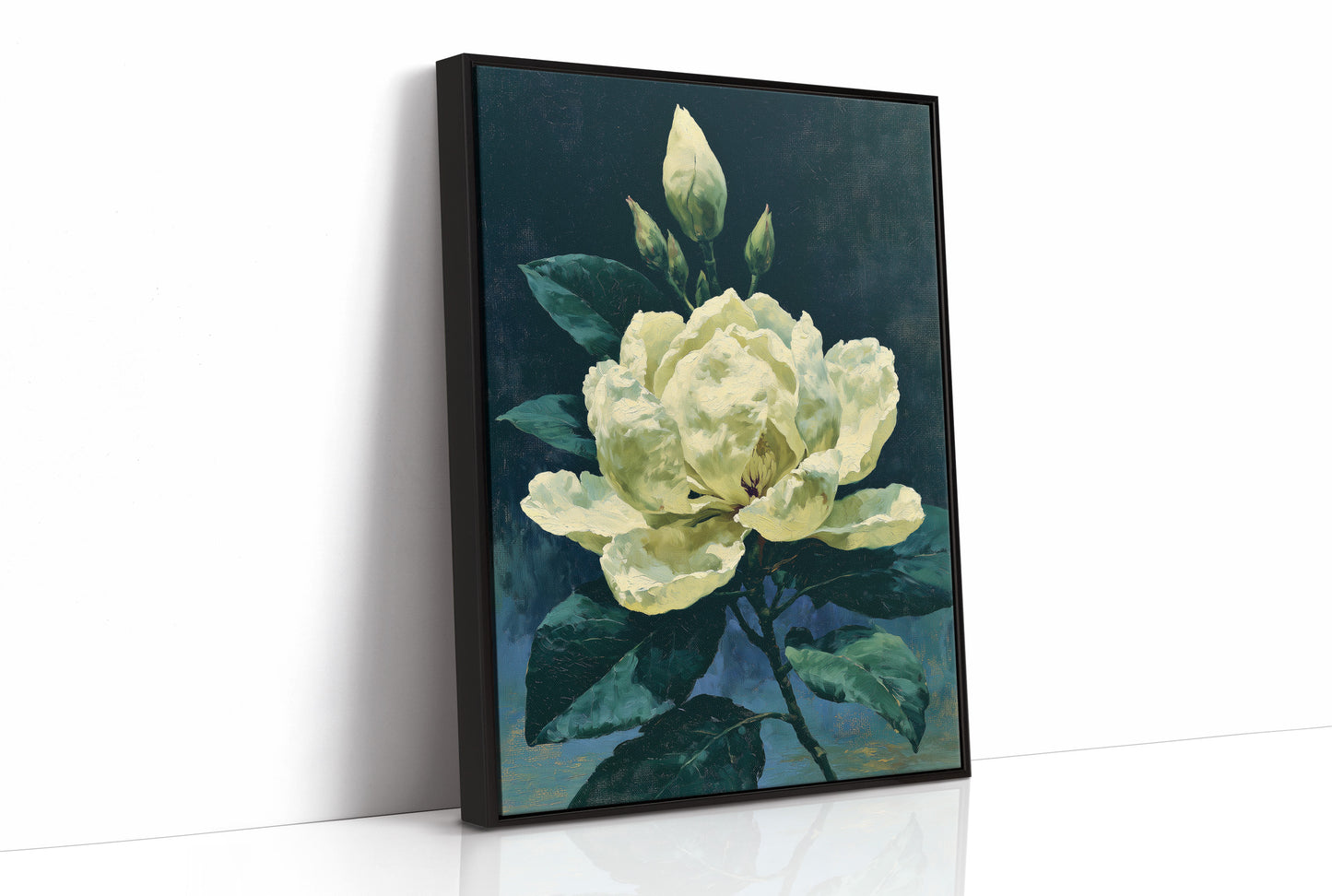 Ivory Bloom in Shadow