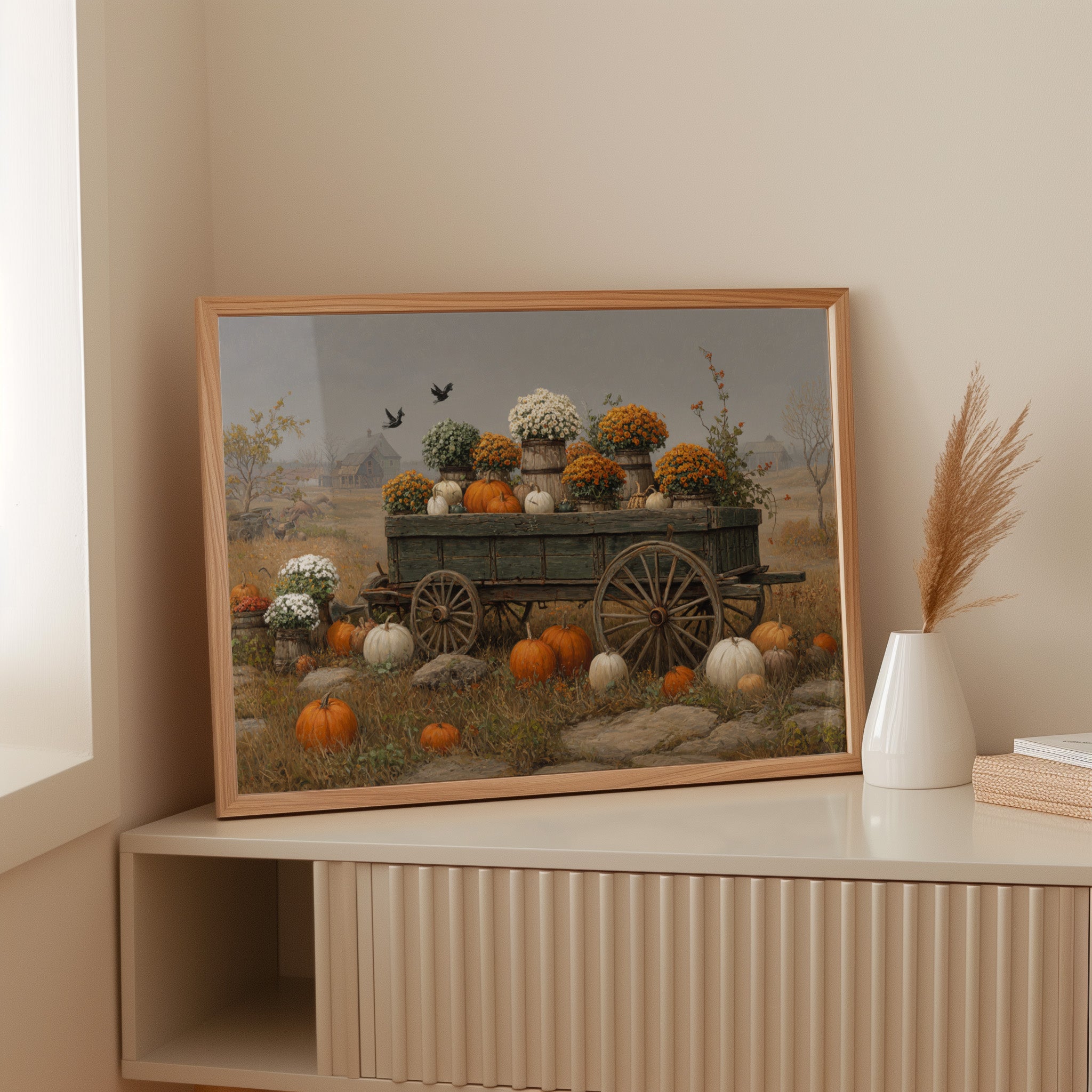 Harvest Bounty on Old Wheels