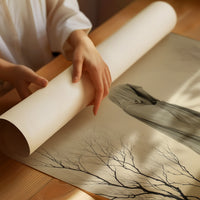 Between Barren Branches And Fog