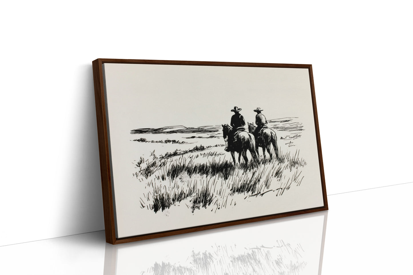Prairie Grass Remembers Their Hoofbeats