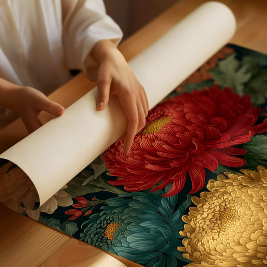 The Chrysanthemums Held Court
