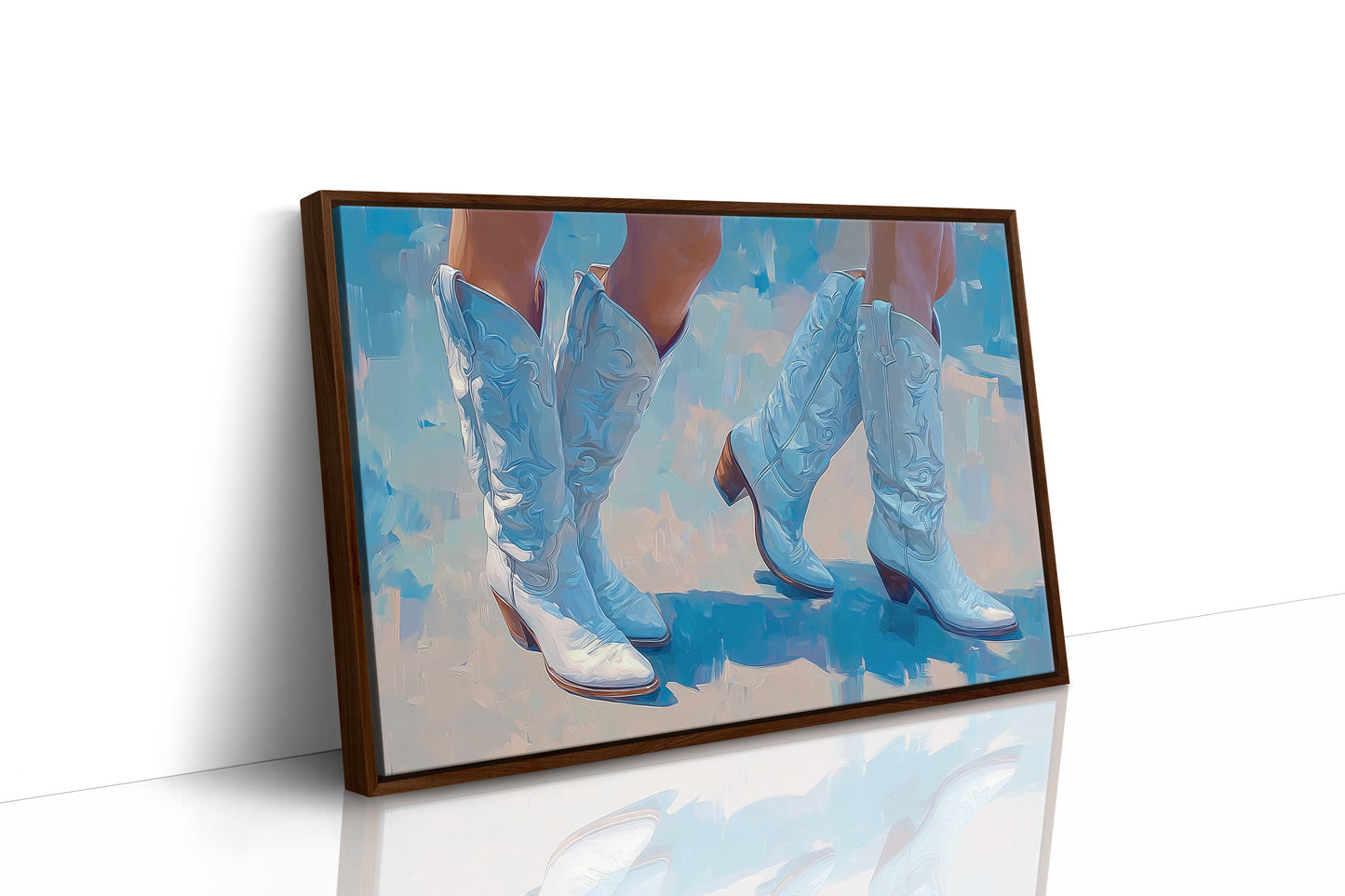 Turquoise Tales On Dancing Boots