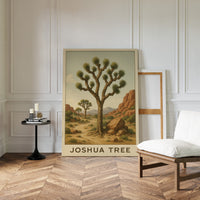 Joshua Tree Desert Landscape Art Print