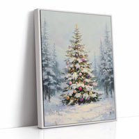 Winter Forest Sparkles With Joy