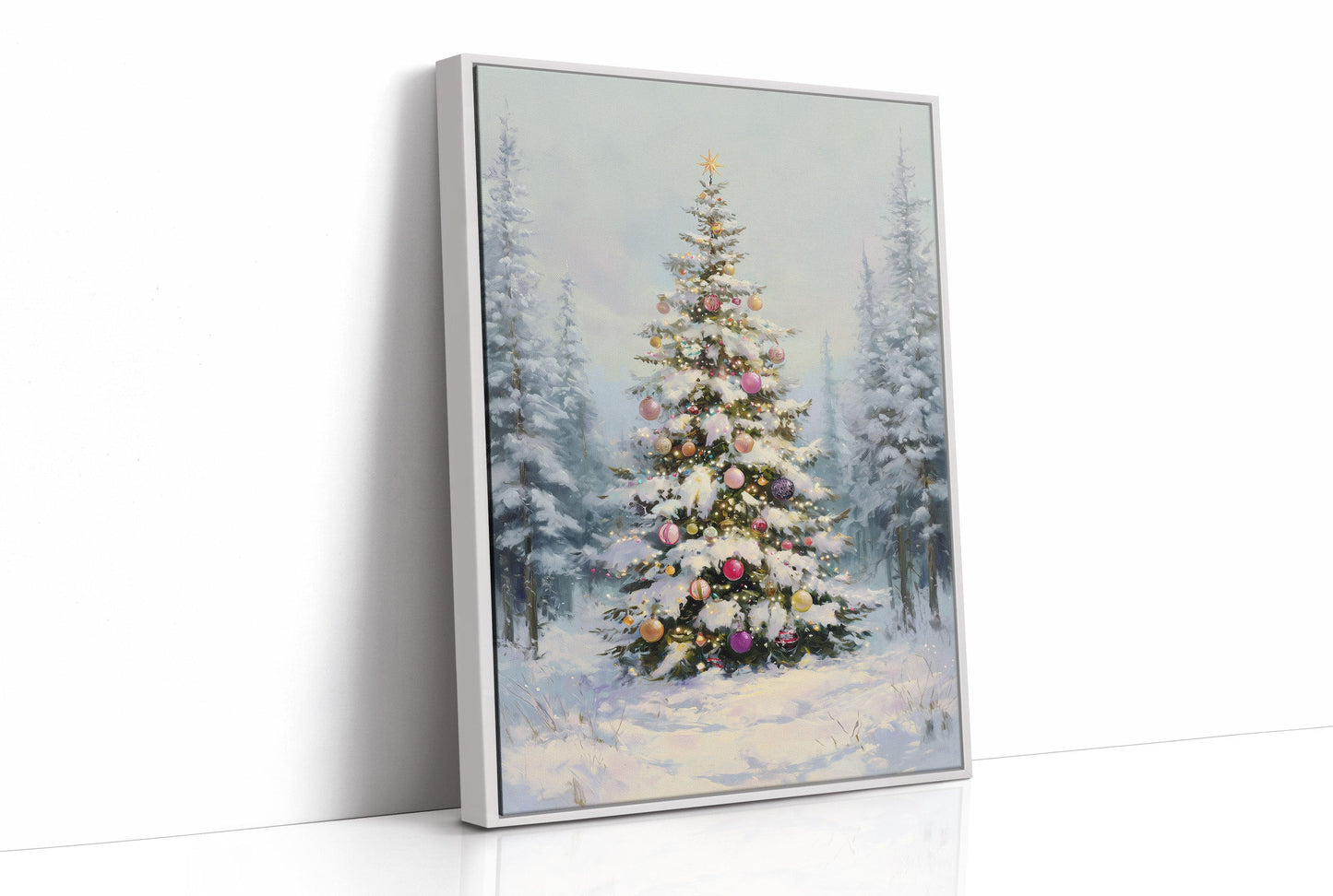 Winter Forest Sparkles With Joy