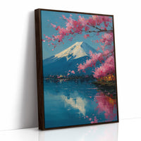 Fuji Holds Still for the Blossoms