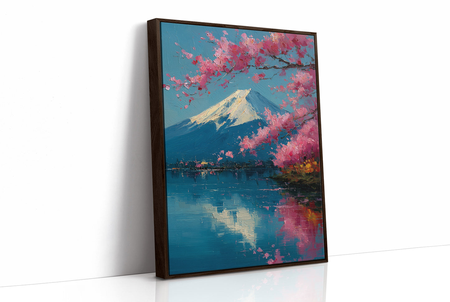 Fuji Holds Still for the Blossoms