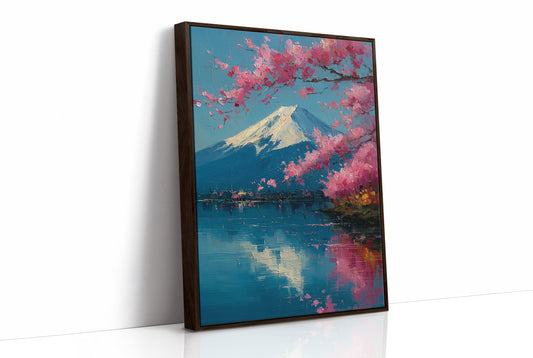 Fuji Holds Still for the Blossoms