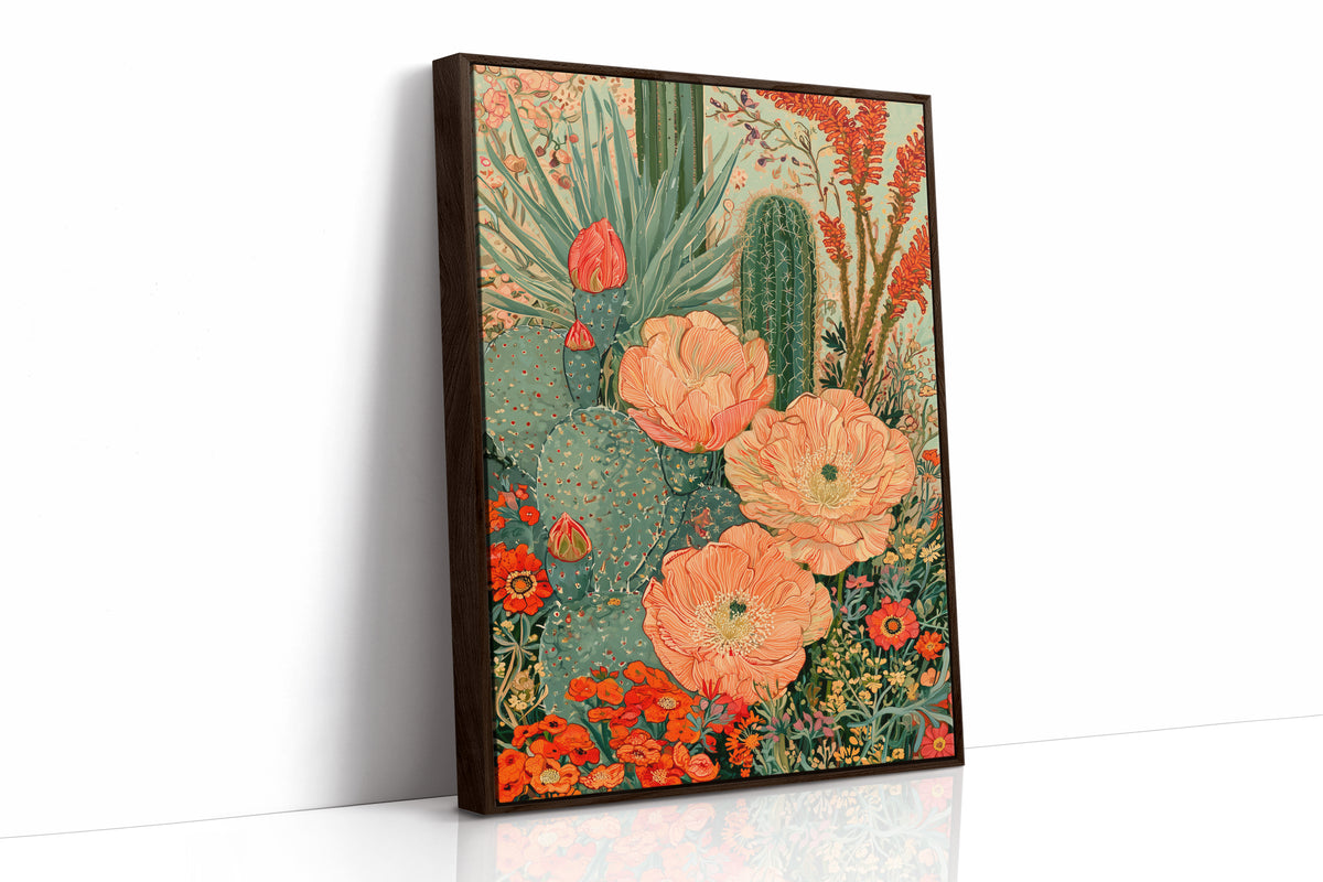 Desert Garden in Full Bloom