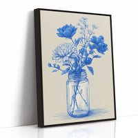 Blue Peonies Paint Their Stories