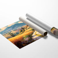 Golden Road to the Hillside Villa