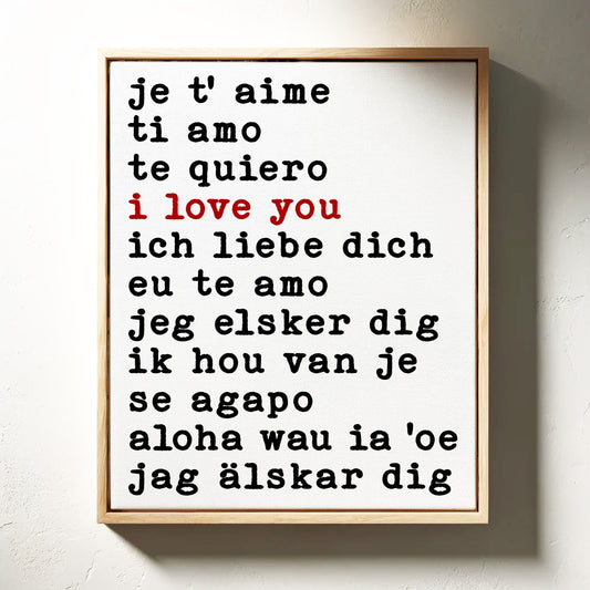 Love Speaks In Every Language