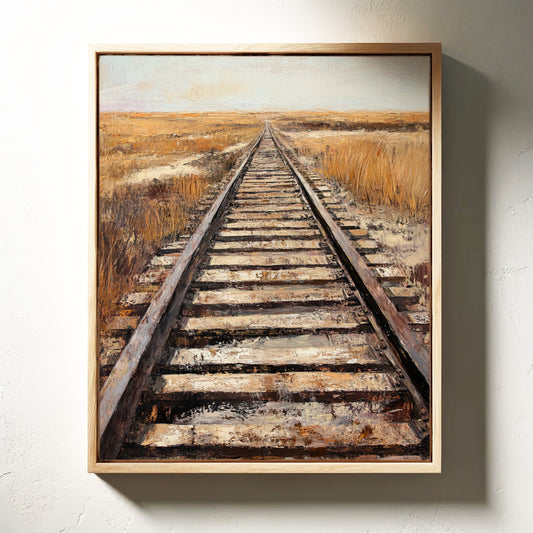 Nowhere Track Through the Open Plains